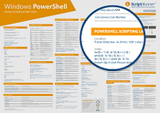 PowerShell Cheat Sheet by ScriptRunner