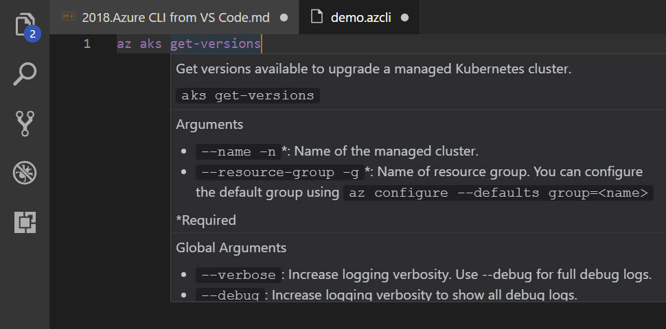 visual studio code install cli