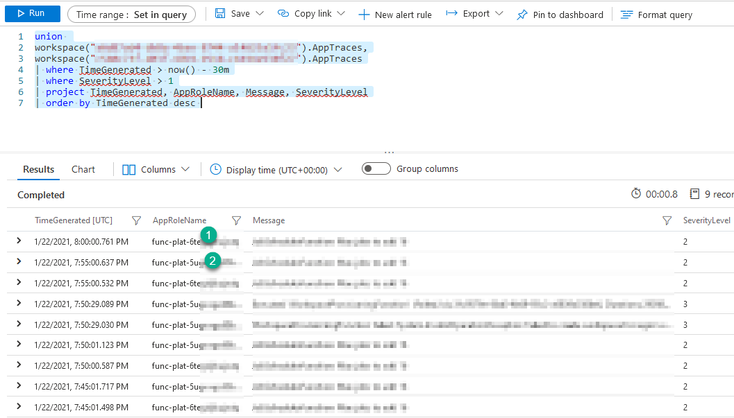 Querying Data From Multiple Application Insights Instances