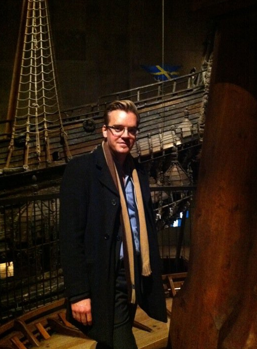 Tobias Zimmergren at the Vasa Museum