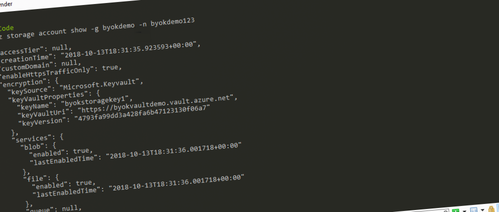 Getting Started With Byok In Azure Storage Encrypt Data At Rest With Your Own Encryption Keys