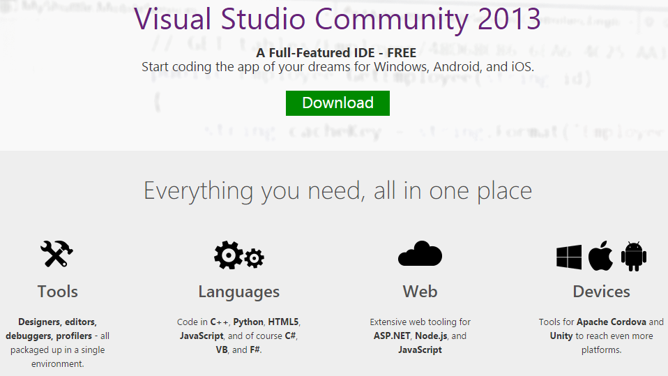 The New Microsoft - Visual Studio Community, Open-Source .NET, Expanded  Xamarin Partnerships and more