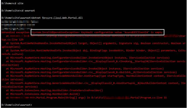 500.37 ancm failed to start within startup time limit 500.37 ancm failed to start within startup time limit