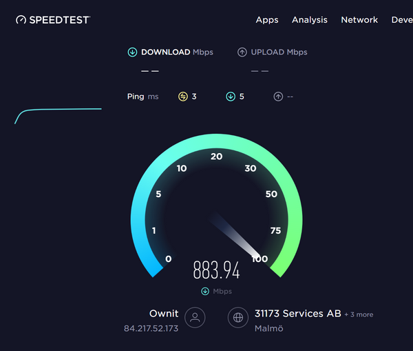 Testing your internet speed from the command line on Windows, Linux, or Mac