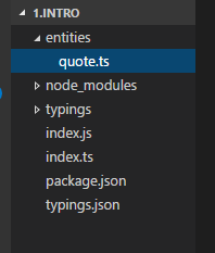 Create quote.ts file