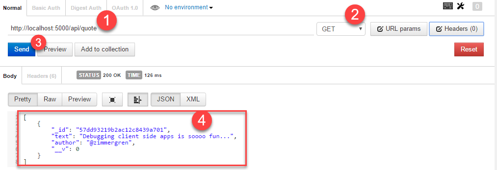 Verify your REST API GET request using Postman