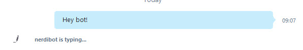 Chat with your new chatbot in Skype consumer