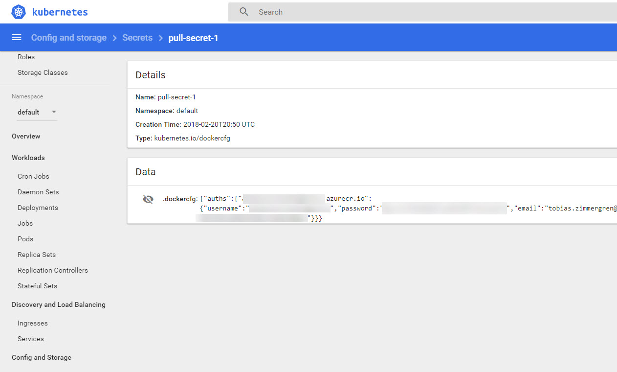 Cluster has a new Secret