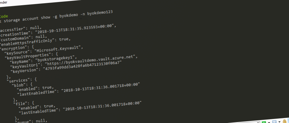 Getting Started with BYOK in Azure Storage - Encrypt data at rest with your own encryption keys