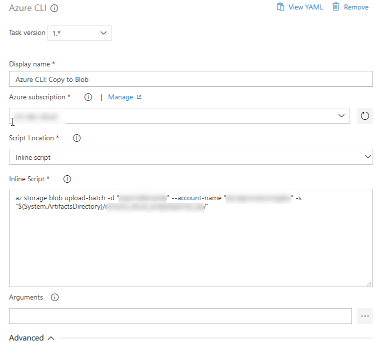Azure DevOps (VSTS) - The current operating system is not capable of running this task, with "Azure File Copy"