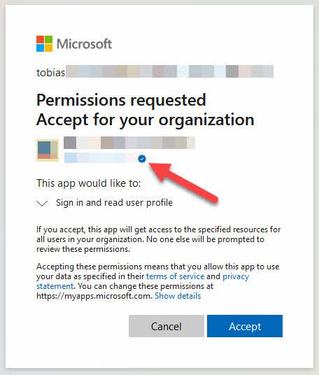 Configuring Publisher Verification in Azure Active Directory
