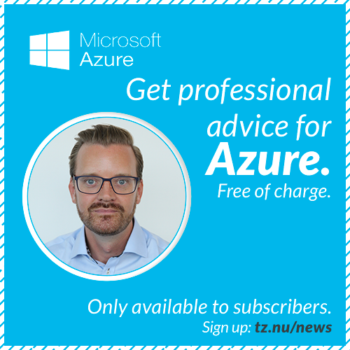 Giving away Azure advice
