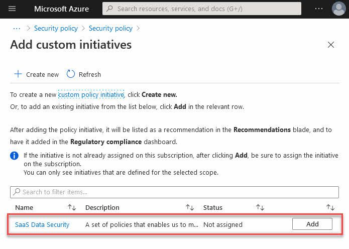 Create a custom Azure Security Center recommendation with Azure Policy