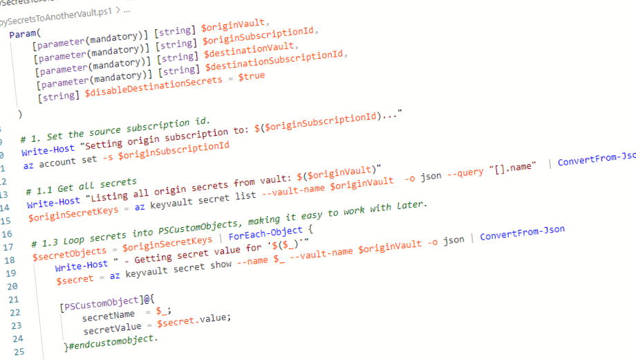 Backing up all Azure Key Vault Secrets, Keys, and Certificates