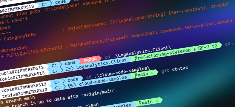 Making Windows Terminal look awesome with oh-my-posh