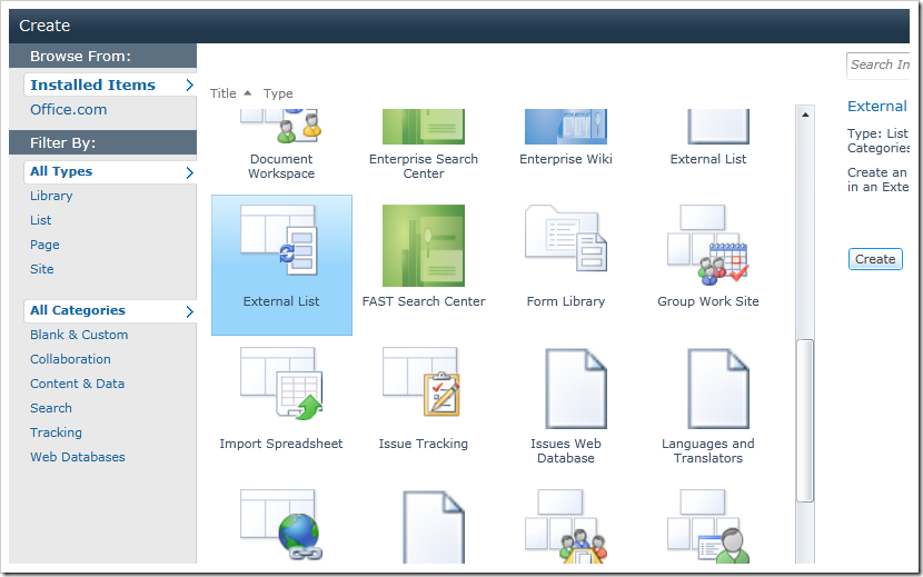 SP 2010: Getting started with Business Connectivity Services (BCS) in SharePoint 2010