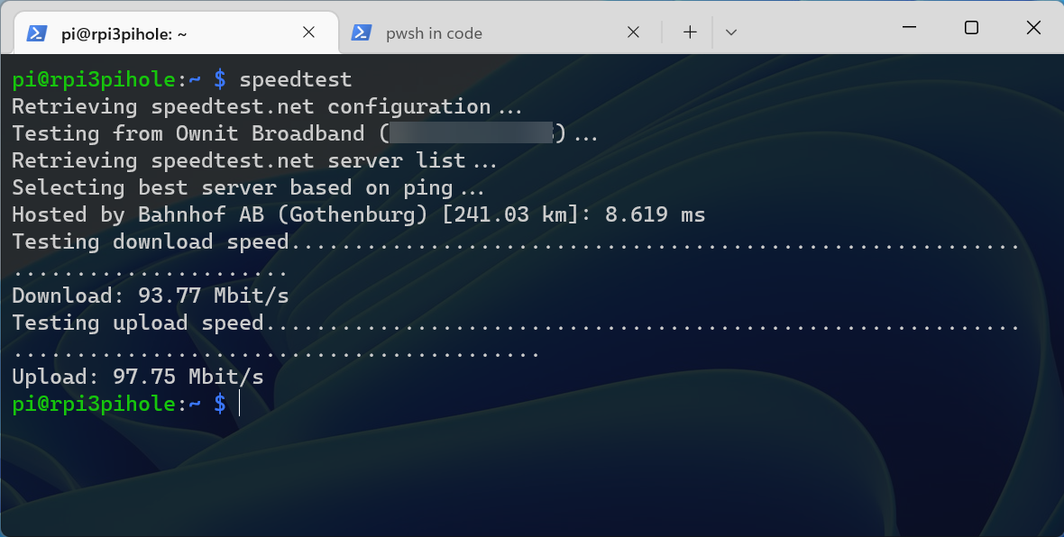 Testing your internet speed from the command line on Windows, Linux, or Mac