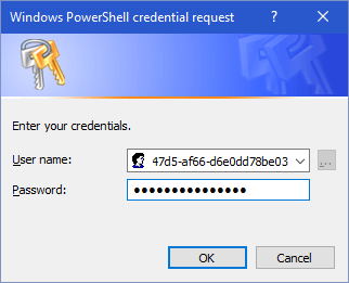 Azure Resource Manager Authenticating the service principal