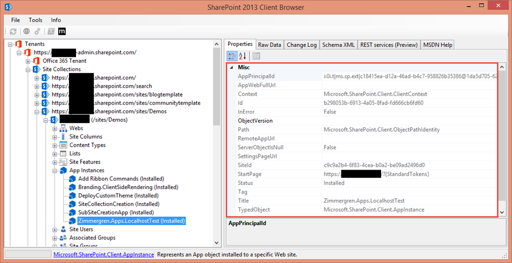 Office 365 Dev Tip - Getting Add-in (App) Information for Add-ins (Apps) on a specific Web