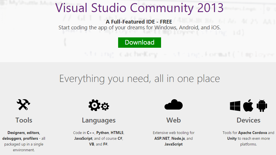 The New Microsoft - Visual Studio Community, Open-Source .NET, Expanded Xamarin Partnerships and more