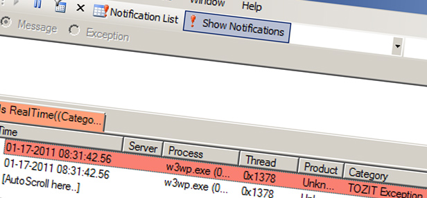 SP 2010: Developing for performance Part 4 - Logging